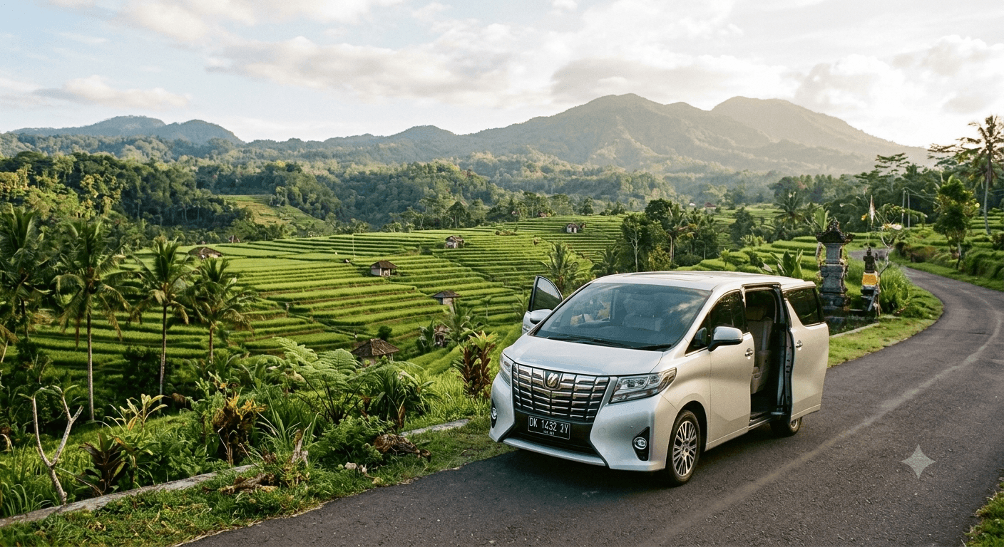 Toyota Alphard with Driver